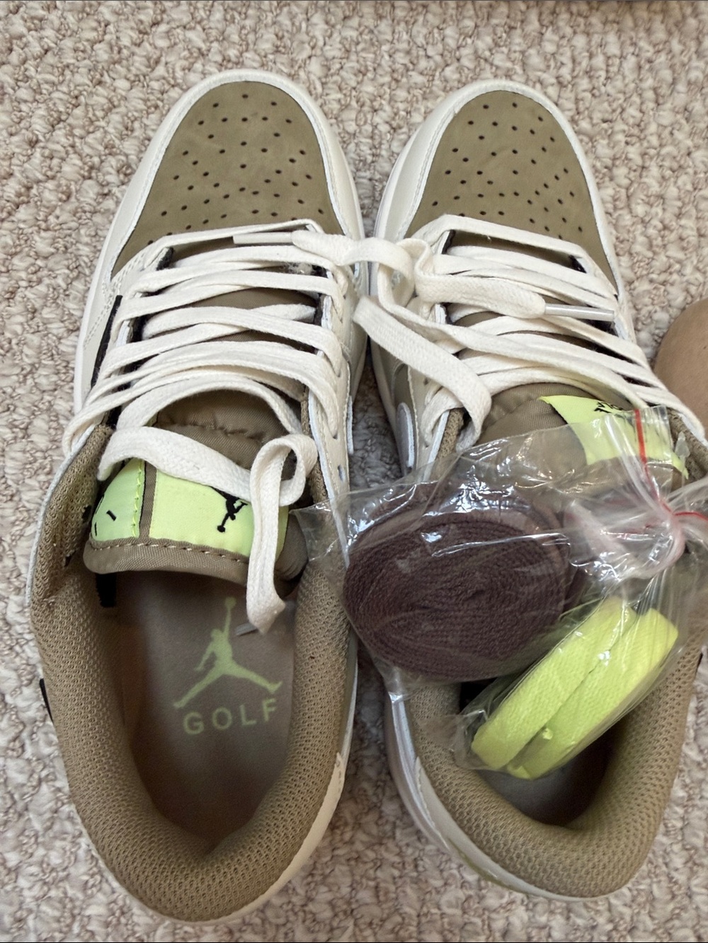 New Nike Air Jordan Travis Scott Cactus Jack Golf Low OG 10.5 - Picture 6 of 8
